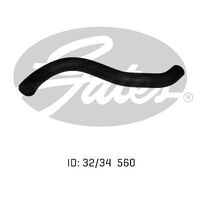 Radiator Hose Upper Gates 05-0523 for ROVER 2000-3500 SD1 1976-1986 PETROL