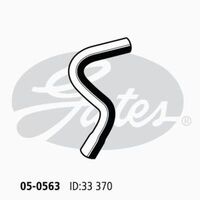 Radiator Hose Upper Gates 05-0563 for MERCEDES-BENZ 200 W123 2L 1985-1993