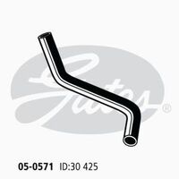 Radiator Hose Lower Gates 05-0571 for Toyota Corolla AE71 1.6L 1981-1985 Petrol