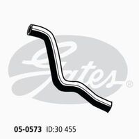 Radiator Hose Lower Gates 05-0573 for Toyota Corolla AE80 1.3L 1.6L 1985-1989 Petrol