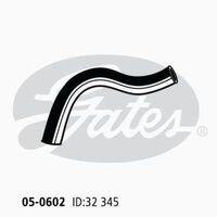 Radiator Hose Upper Gates 05-0602 for MITSUBISHI PAJERO 2.6L 1986-1993 PETROL