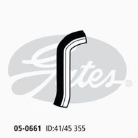 Radiator Hose Lower Gates 05-0661 for  MITSUBISHI FUSO FIGHTER FM215  6.6L 1980-1988 DIESEL