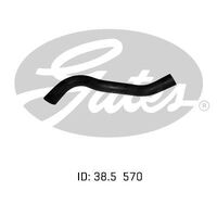 Lower Radiator Hose Gates 05-0662 For Holden HSV Toyota Petrol