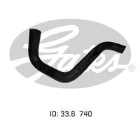 Lower Radiator Hose Gates 05-0825 For NISSAN 280 ZXZXT NAVARA PATHFINDER Petrol