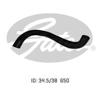 Radiator Hose Lower Gates 05-0826 for NISSAN NAVARA D21 2.7L 1988-1997 DIESEL