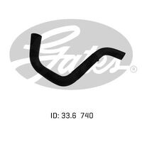Radiator Hose Lower Gates 05-0829 for NISSAN/ DATSUN NAVARA D21 2.7L 1988-1997 DIESEL