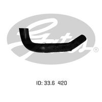 Radiator Hose Lower Gates 05-0844 for MITSUBISHI PAJERO 2.5L 1986-1989 DIESEL