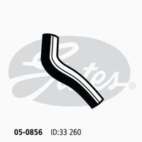 Radiator Hose Upper Gates 05-0856 for Toyota Landcruiser LJ70RV 2.4L 1985-1992 Diesel