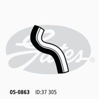 Radiator Hose Upper Gates 05-0963 for Mitsubishi Magna TJ Sedan  SeriesI Sports VR-X 3.5 Petrol 6G74
