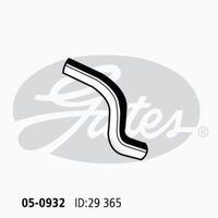 Radiator Hose Upper Gates 05-0932 For FORD MAZDA