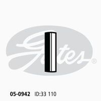 Radiator Hose Lower Gates 05-0942 for Toyota Hilux LN65 2.4L 1983-1988 Diesel