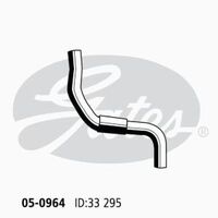 Lower Radiator Hose Gates 05-0964 For MITSUBISHI MAGNA TE TF TH TJ 3L PETROL