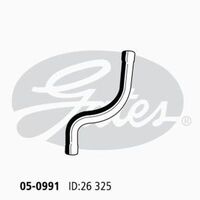 Radiator Hose Upper Gates 05-0991 for SEAT CORDOBA 6K1 6K2 1.8L 1995-1997 PETROL