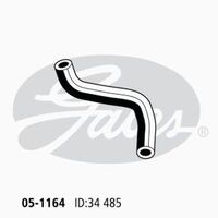 Radiator Hose Lower Gates 05-1164 for FORD LASER MAZDA 323 1.6L 1987-1990 PETROL