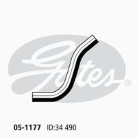Radiator Hose Upper Gates 05-1177 For MAZDA
