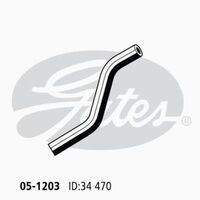 Radiator Hose Upper Gates 05-1203 for MITSUBISHI MAGNA TR TS 2.6L 1991-1996 PETROL
