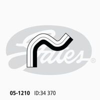 Radiator Hose Upper Gates 05-1210 For NISSAN