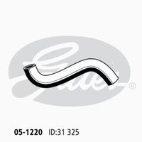 Radiator Hose Lower Gates 05-1220 For FORD