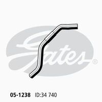 Radiator Hose Upper Gates 05-1238 for MITSUBISHI MAGNA TR TS 2.6L 1991-1996 PETROL