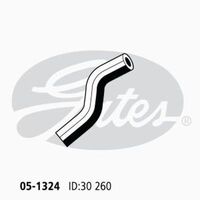 Radiator Hose Upper Gates 05-1324 For Toyota