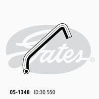 Radiator Hose Upper Gates 05-1348 for Toyota Corolla AE82 1.6L 1986-1989 Petrol