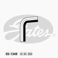 Radiator Hose Upper Gates 05-1349 for Toyota Corolla AE82 1.6L 1986-1989 Petrol