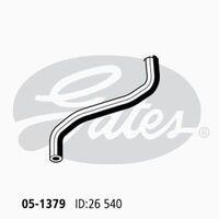 Lower Radiator Hose  Gates 05-1379 For NISSAN PULSAR N14 1.6L 1991-1995 PETROL