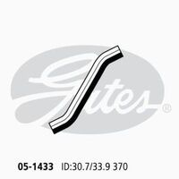 Radiator Hose Upper Gates 05-1433 for Holden Calais VX Sedan Supercharged 3.8 Petrol L67