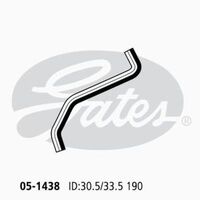 Radiator Hose Upper Gates 05-1438 for Holden Commodore VX Sedan 3.8 Petrol L36