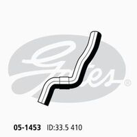 Radiator Hose Lower Gates 05-1453 for DAEWOO CIELO 1.5L 1994-1998 PETROL