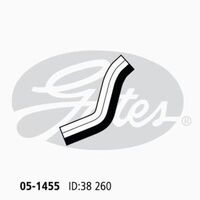 Radiator Hose Upper Gates 05-1455 For SUBARU