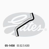 Radiator Hose Lower Gates 05-1458 For Toyota Lexus