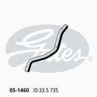 Radiator Hose Lower Man Gates 05-1460 for Hyundai Sonata EF Sedan V6 2.7 Petrol G6BA-G