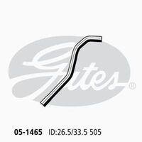 Radiator Hose Upper Gates 05-1465 for Mitsubishi Mirage Hatchback CE  (CJ2A) 1.5 Petrol 4G15