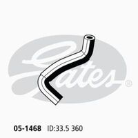 Radiator Hose Upper Gates 05-1468