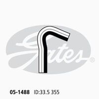 Radiator Hose Upper Gates 05-1488 for Mitsubishi Triton MK C/Chassis 3.0 Petrol 6G72