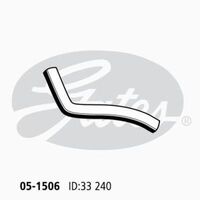 Radiator Hose Upper Gates 05-1506 For Toyota