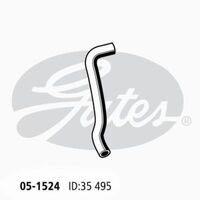 Radiator Hose Lower Gates 05-1524 For FORD