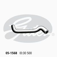Radiator Hose Lower Gates 05-1568 for Toyota Corona ST191 2L 1992-1997 Petrol