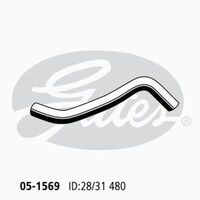 Radiator Hose Lower Gates 05-1569 for Toyota Corolla EE90 1.3L 1987-92