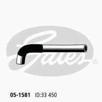 Radiator Hose Lower Gates 05-1581 For TOYOTA