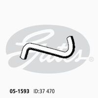 Upper Radiator Hose Gates 05-1593 for SUBARU LIBERTY 2L 2.5L PETROL