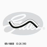 Radiator Hose Lower Gates 05-1603 For FORD MAZDA