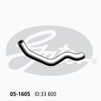 Lower Radiator Hose Gates 05-1605 For Toyota Hiace 2.4L 1995-1998 Petrol