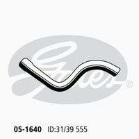 Radiator Hose lower Gates 05-1640 For HOLDEN Astra TS 1.8L 1998-2004