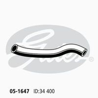 Radiator Hose Lower Gates 05-1647 for MITSUBISHI MIRAGE RC 1.5L 1983-1988 PETROL
