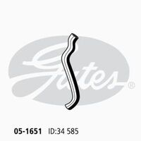 Radiator Hose Lower Gates 05-1651 for MITSUBISHI DIAMANTE 2.5L 1990-2002