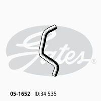 Radiator Hose Upper Gates 05-1652 for MITSUBISHI DIAMANTE 2.5L 1990-2002