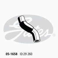 Radiator Hose Upper Gates 05-1658 for Toyota Corolla CE100 CE106 2L 1991-98 Diesel