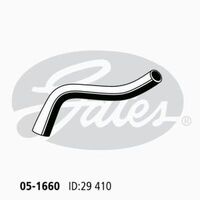 Radiator Hose Lower Gates 05-1660 for Toyota Liteace KM31 KM36 1.5L 1986-1992 Petrol